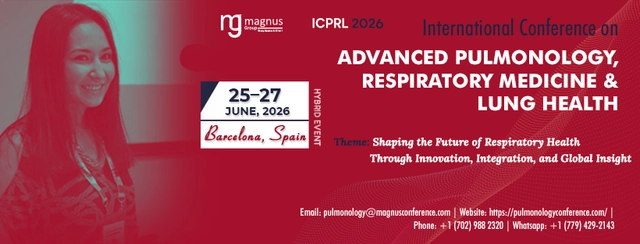 International Conference on Advanced Pulmonology, Respiratory Medicine & Lung Health
